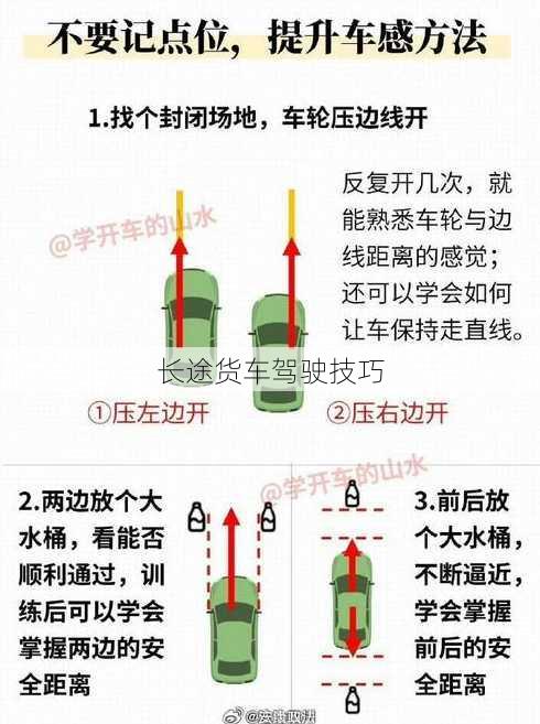 长途货车驾驶技巧