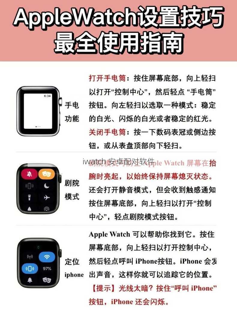 iwatch 安卓配对软件