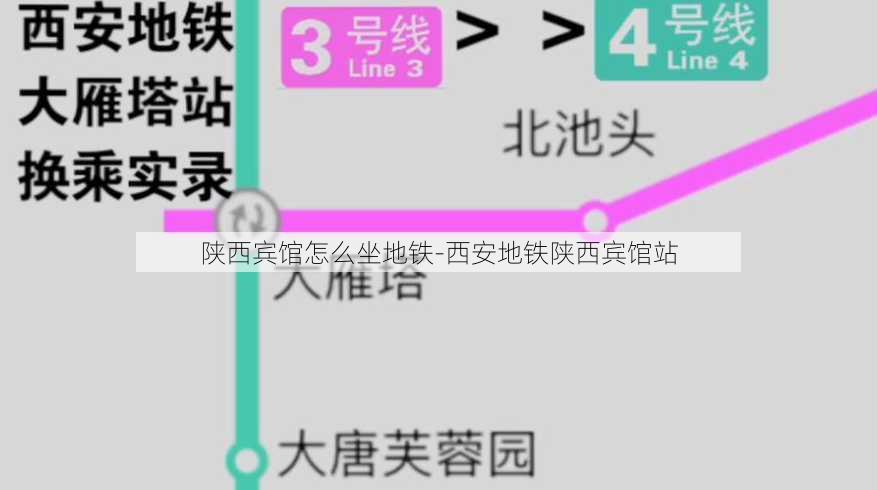 陕西宾馆怎么坐地铁-西安地铁陕西宾馆站