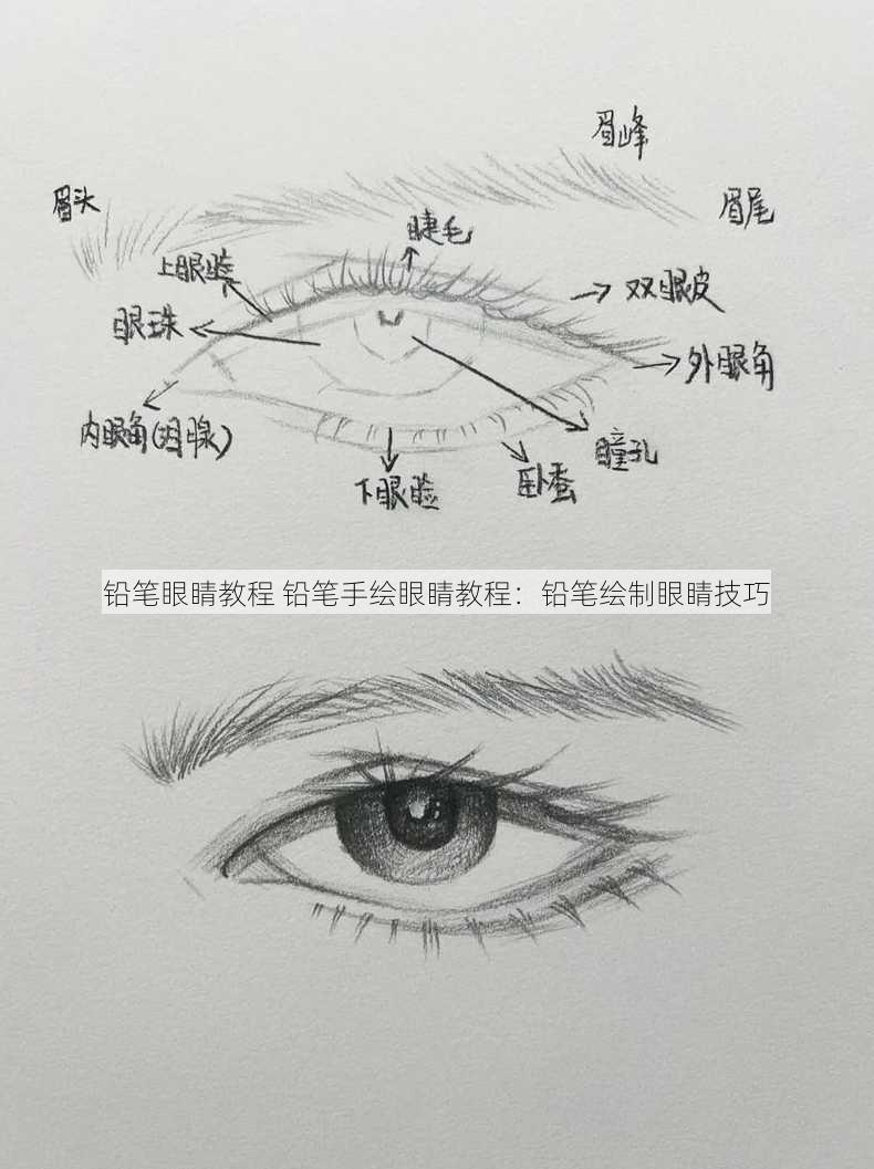 铅笔眼睛教程 铅笔手绘眼睛教程：铅笔绘制眼睛技巧