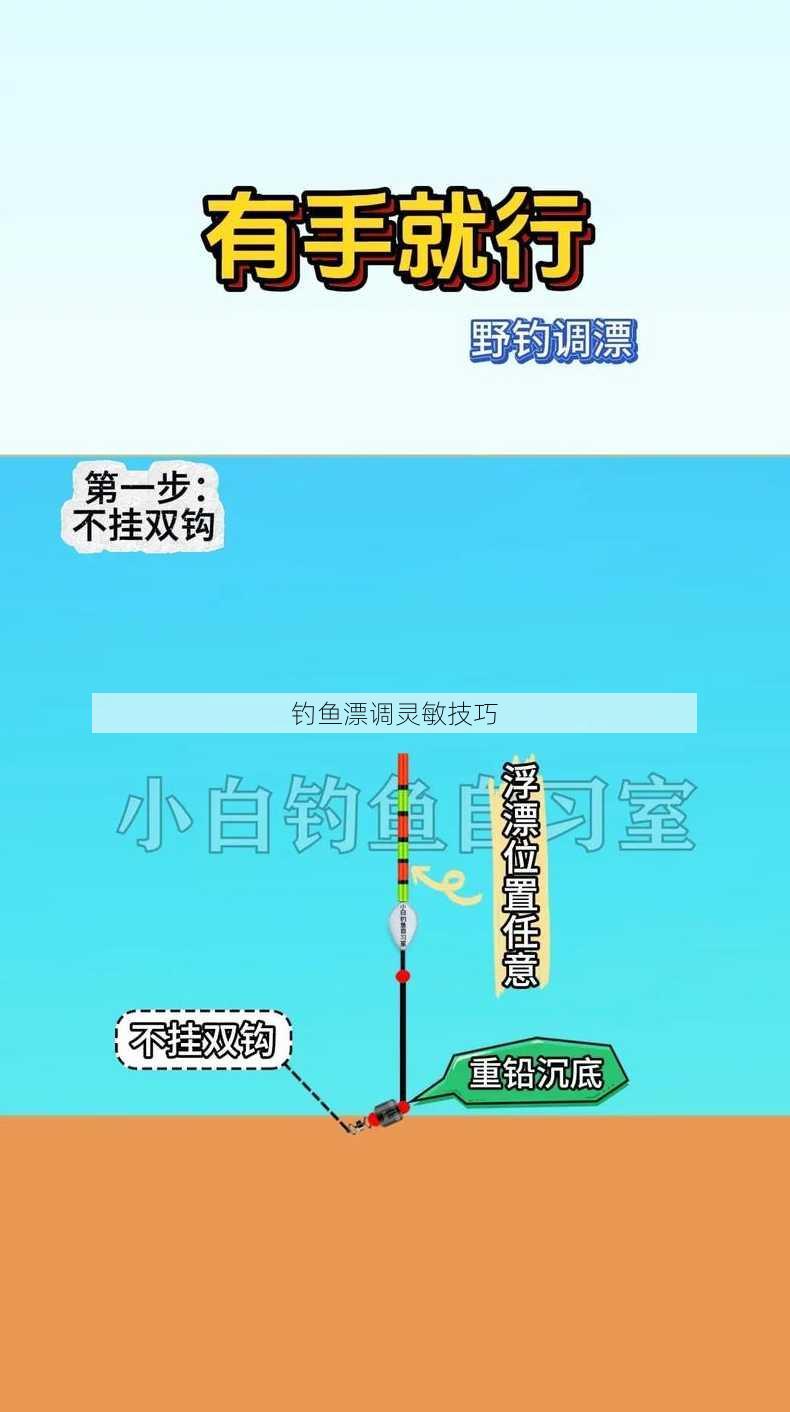 钓鱼漂调灵敏技巧