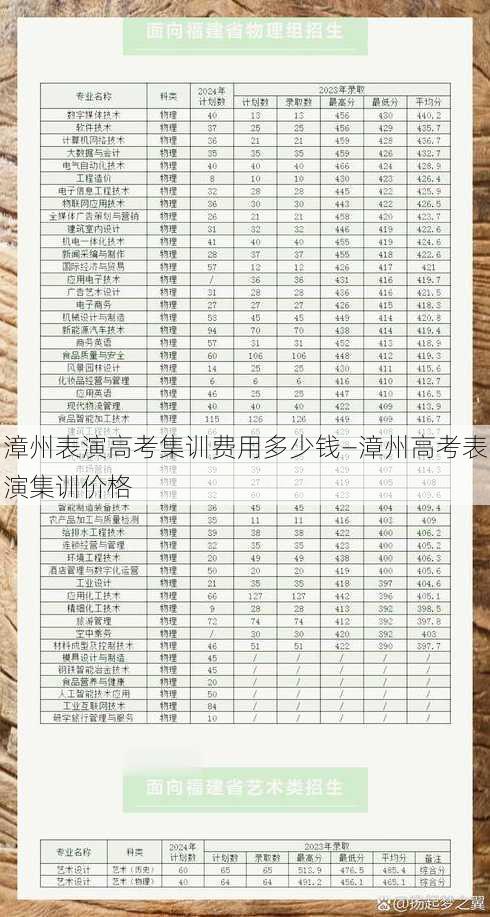 漳州表演高考集训费用多少钱—漳州高考表演集训价格