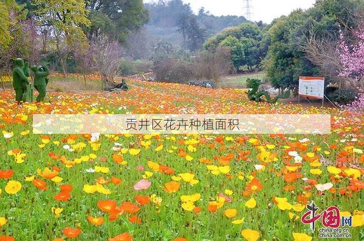 贡井区花卉种植面积