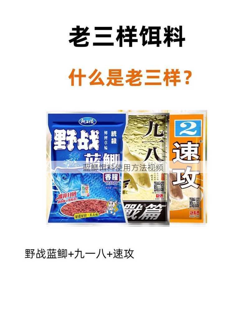 蓝鲫饵料使用方法视频