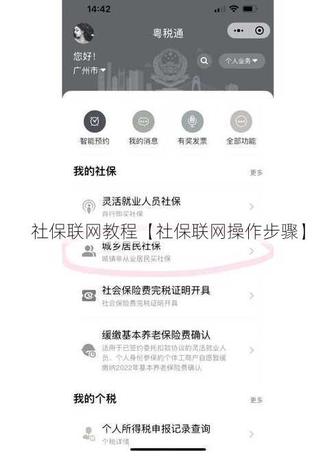 社保联网教程【社保联网操作步骤】