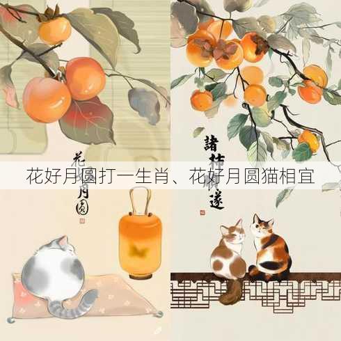 花好月圆打一生肖、花好月圆猫相宜