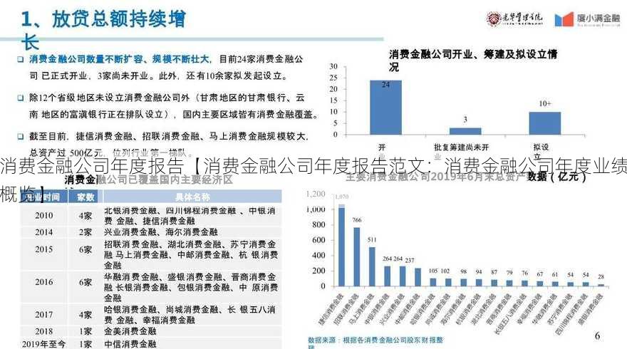 消费金融公司年度报告【消费金融公司年度报告范文：消费金融公司年度业绩概览】