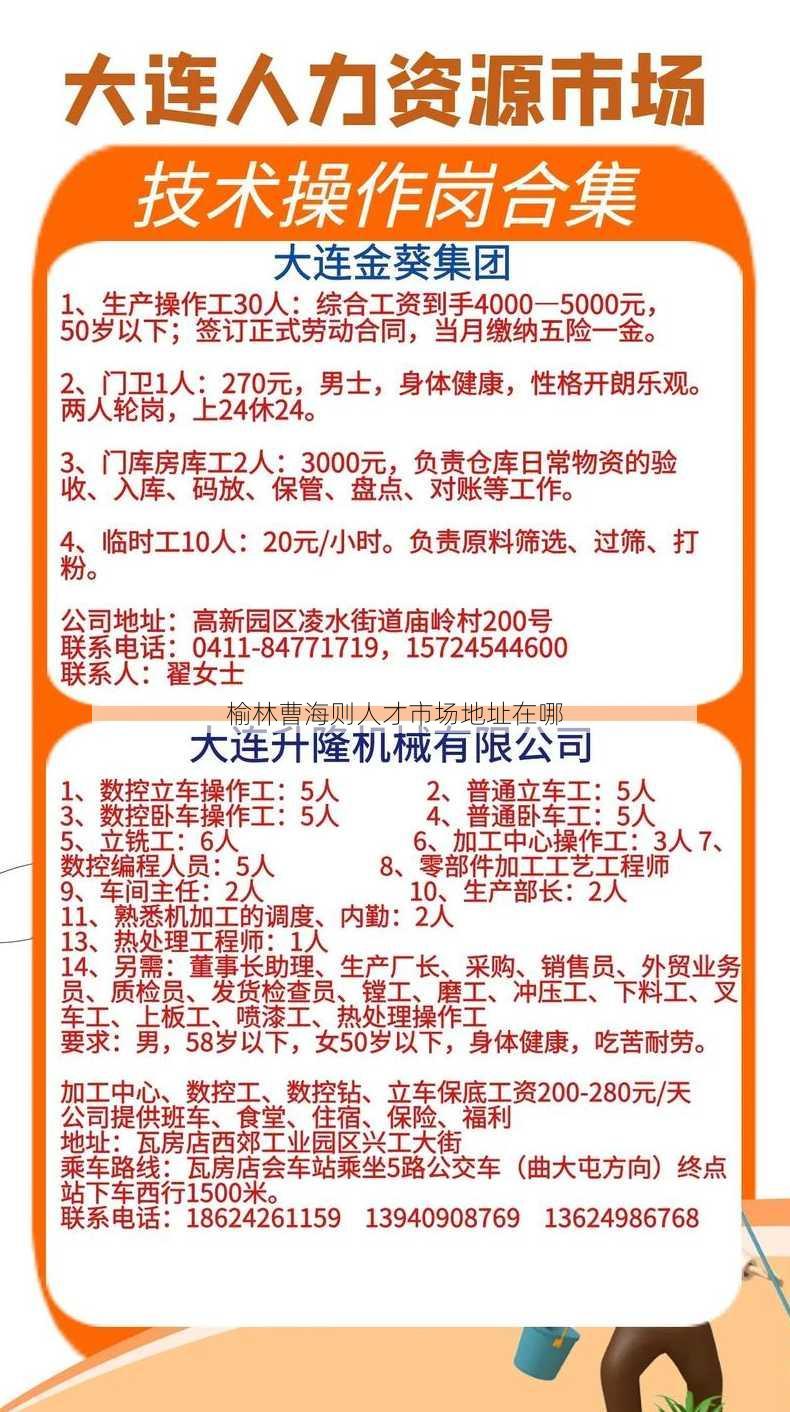 榆林曹海则人才市场地址在哪