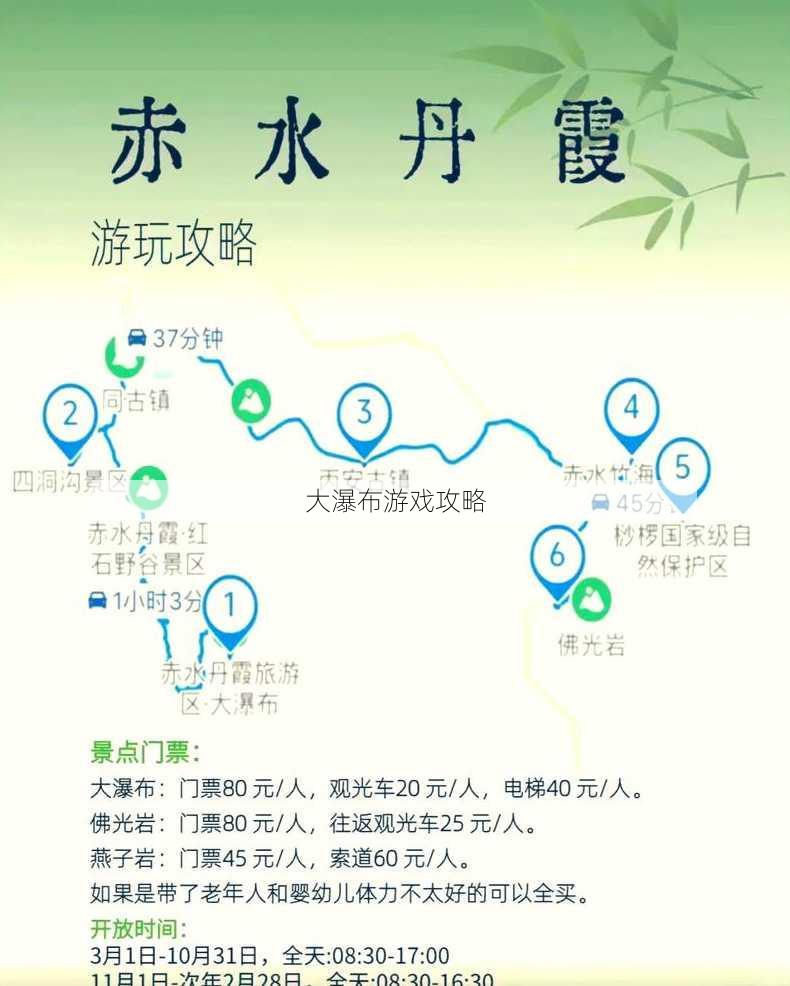 大瀑布游戏攻略