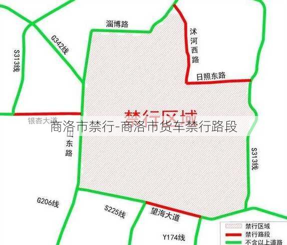 商洛市禁行-商洛市货车禁行路段