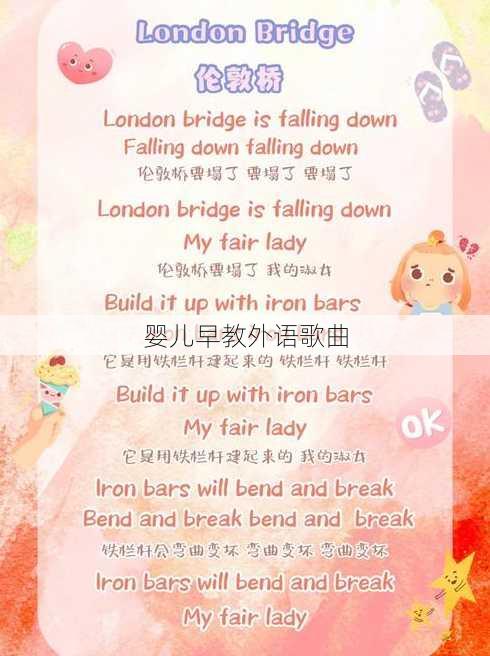 婴儿早教外语歌曲