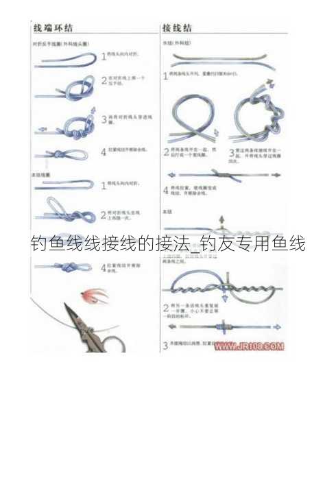 钓鱼线线接线的接法_钓友专用鱼线