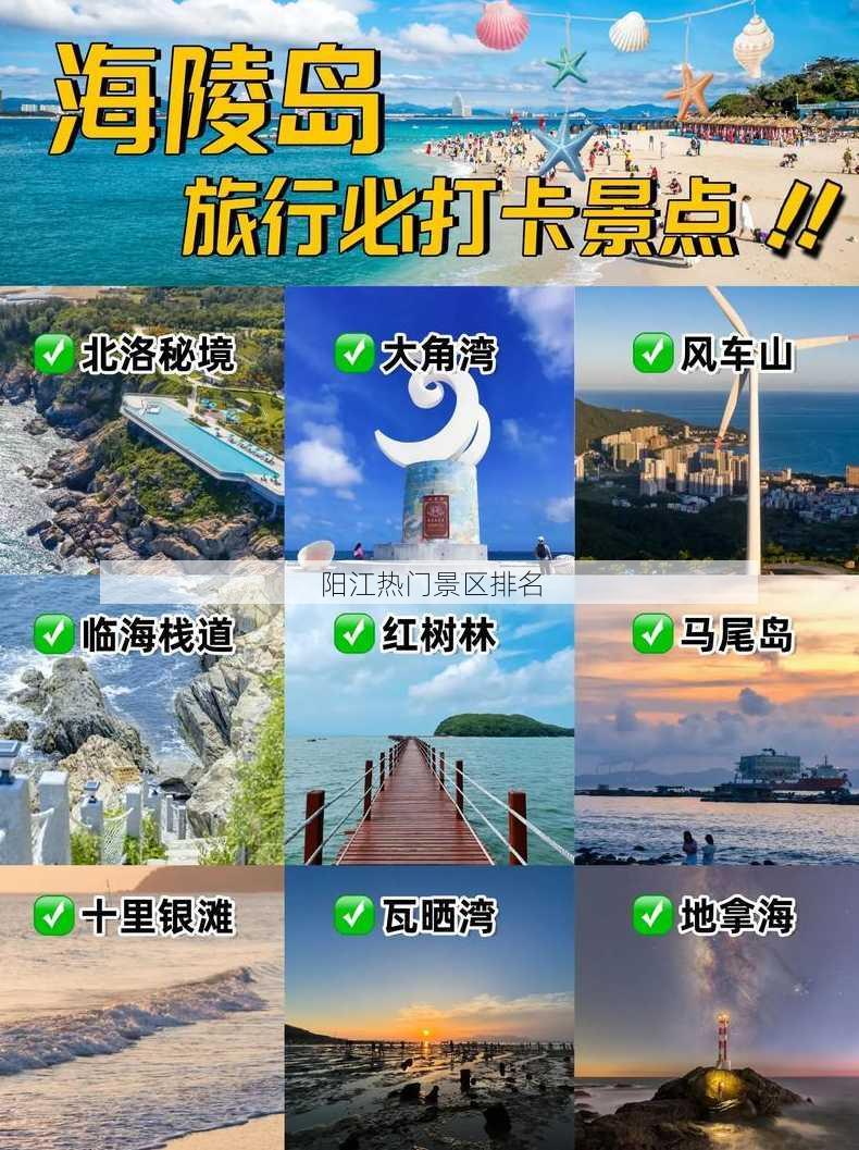 阳江热门景区排名