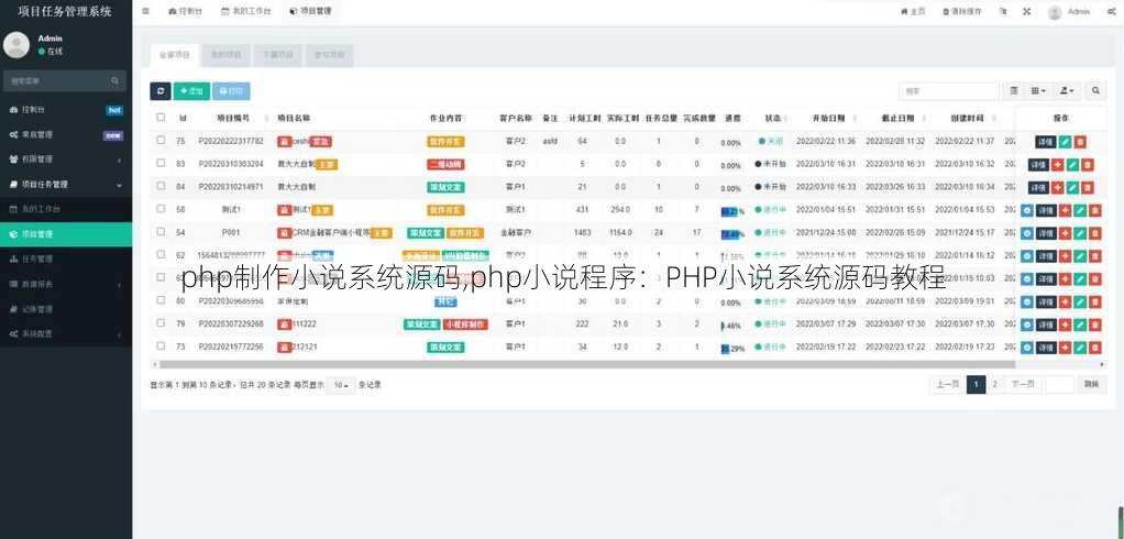 php制作小说系统源码,php小说程序：PHP小说系统源码教程