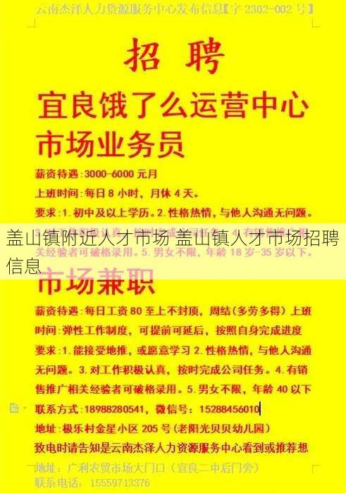 盖山镇附近人才市场 盖山镇人才市场招聘信息