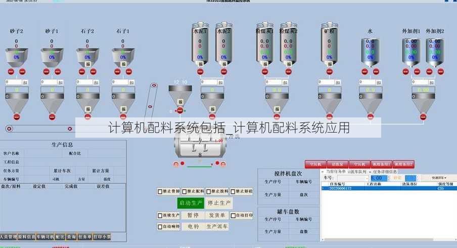 计算机配料系统包括_计算机配料系统应用