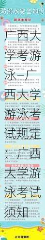 广西大学考游泳—广西大学游泳考试规定：广西大学游泳考试须知